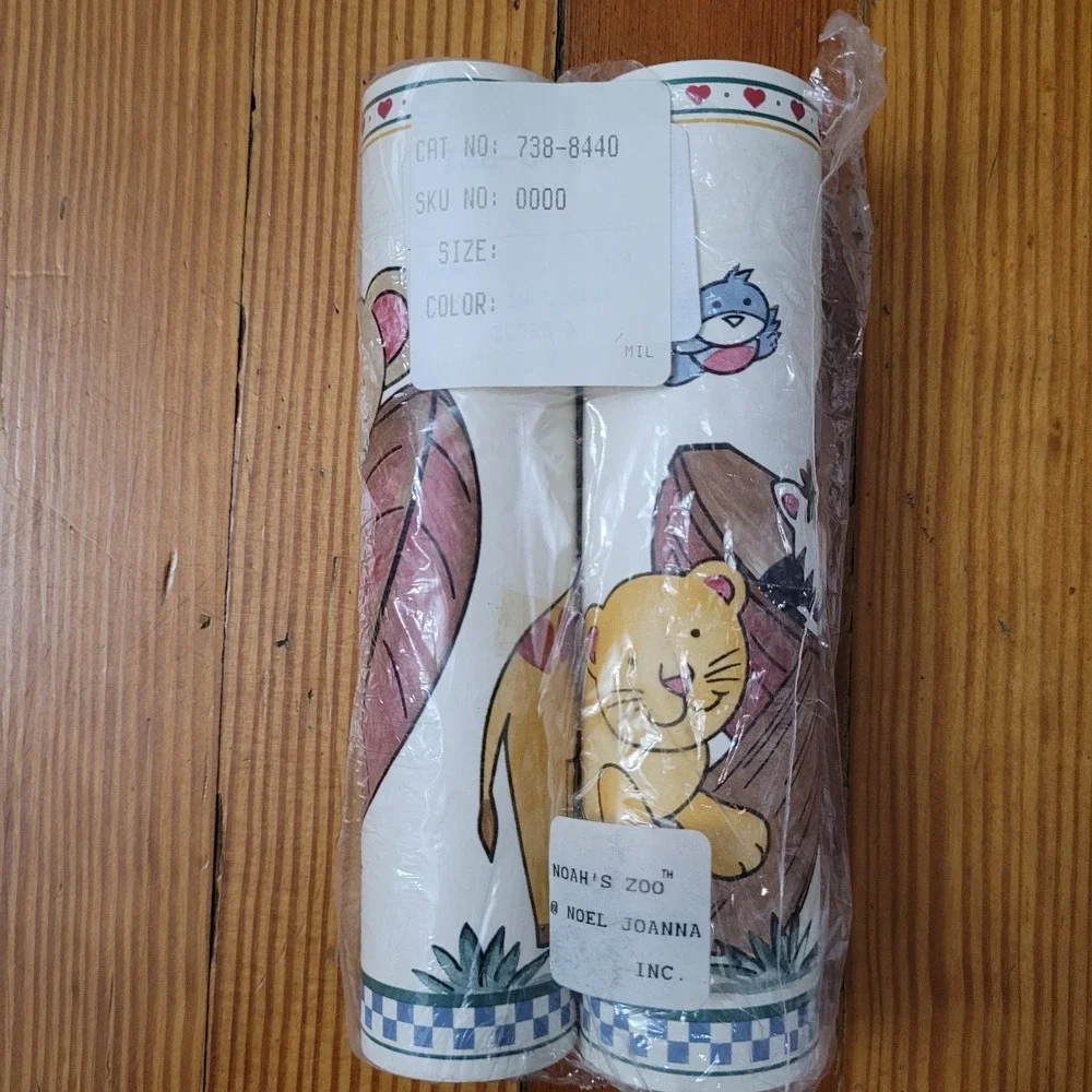 Nojo Noahs Ark Animals Blanket Comforter Crib Set Double Sided Nursery Mobile